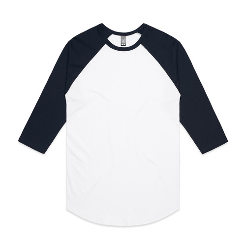 WHITE/NAVY raglan-tee-white/navy